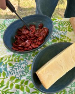 Ragusanoチーズとミニドライトマト